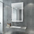 Milo LED Anti-fog Front-Lit Rectangular Bathroom Mirror